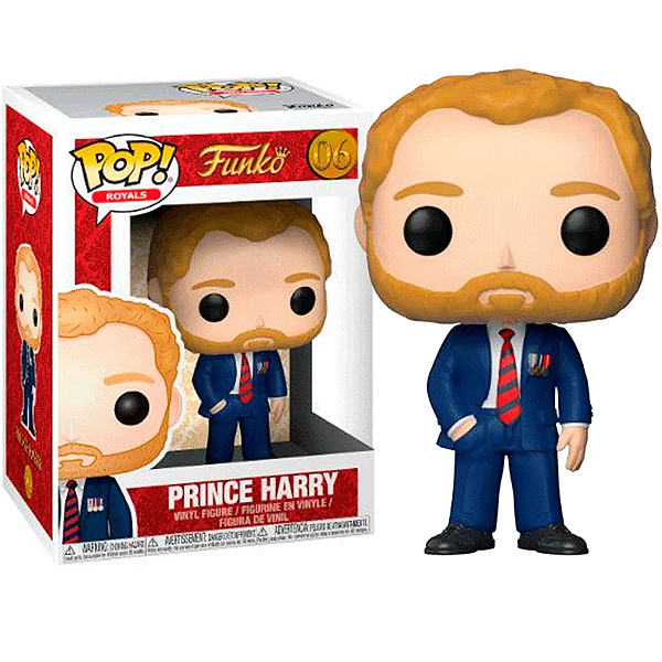 Funko Pop! Familia Real Royals Family Prince Harry 06
