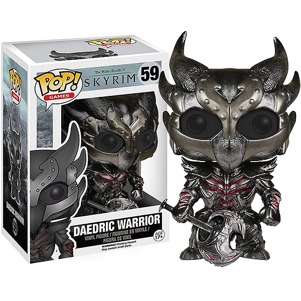 Funko Pop! Games Skyrim Daedric Warrior 59 (Vaulted, 2015)