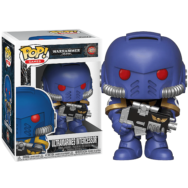 Funko Pop! Games Warhammer Ultramarines Intercessor 499