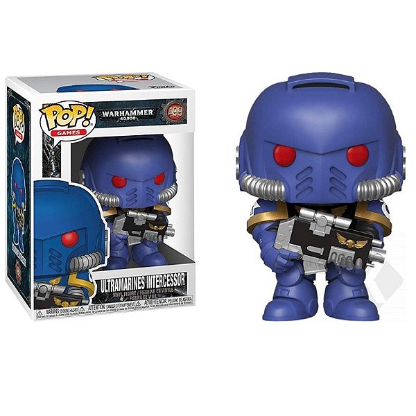 Funko Pop! Games Warhammer Ultramarines Intercessor 499