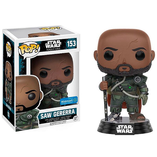 FunkoPop！153 SAW GERERRA ソウ・ゲレラ　限定 Pop!® Star Wars Rogue One™ 153 Saw Gererra Vinyl Bobble-Head