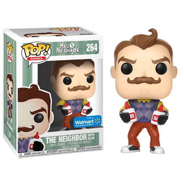 Funko Pop! Games Hello Neighbor Exclusive The Neighbor With Glue 264 Exclusivo