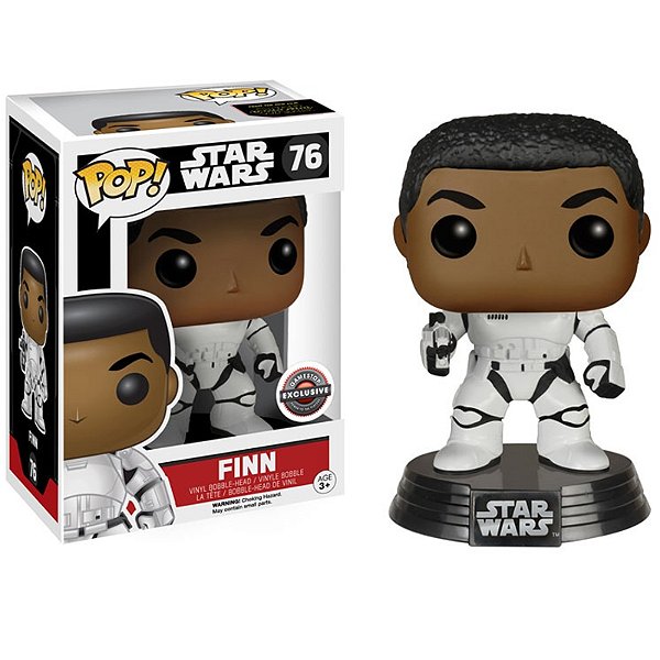 Funko Pop! Television Star Wars Exclusive Finn 76 Exclusivo