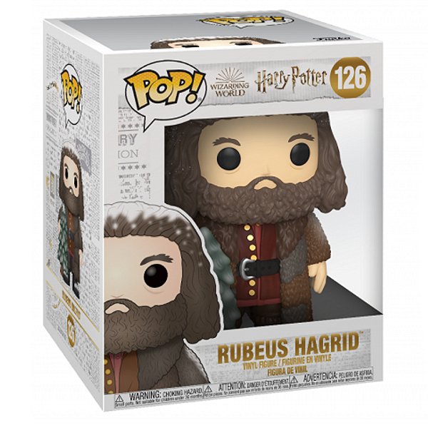 Funko Pop! Filme Harry Potter Rubeus Hagrid Holiday 126