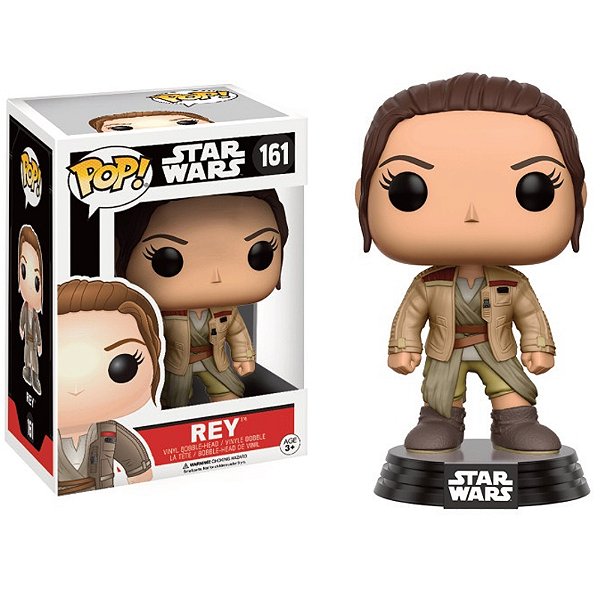 Funko Pop! Television Star Wars Exclusive Rey 161 Exclusivo