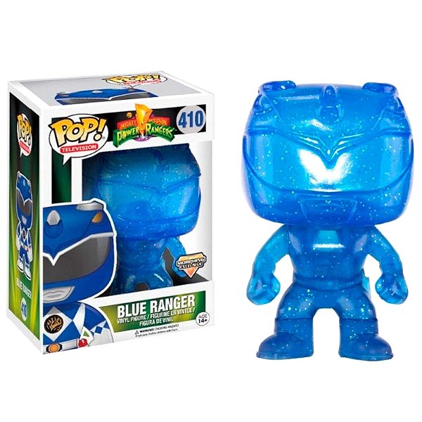 Funko Pop! Television Power Rangers Morphing Blue Ranger 410 Exclusivo
