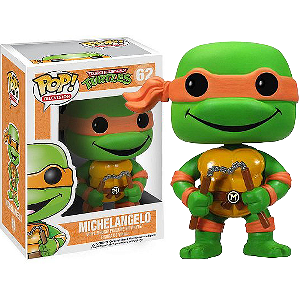 Funko Pop! Television As Tartarugas Ninjas Michelangelo 62