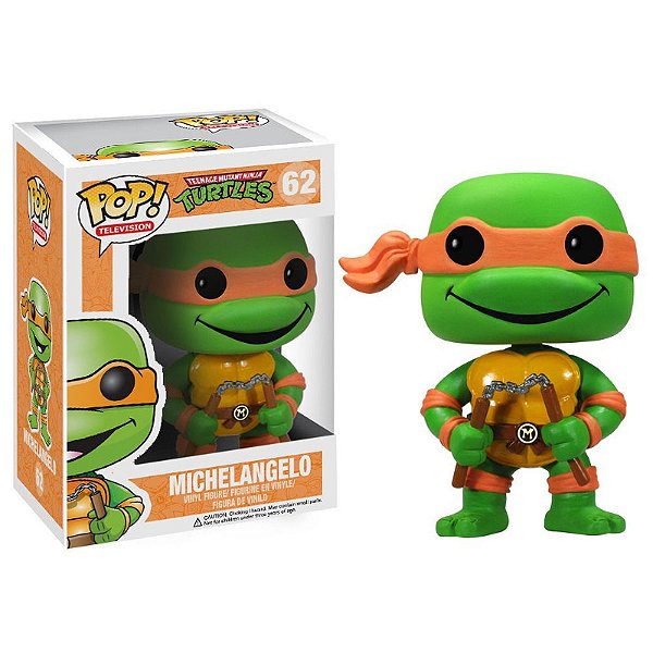 Funko Pop! Television As Tartarugas Ninja Michelangelo 62