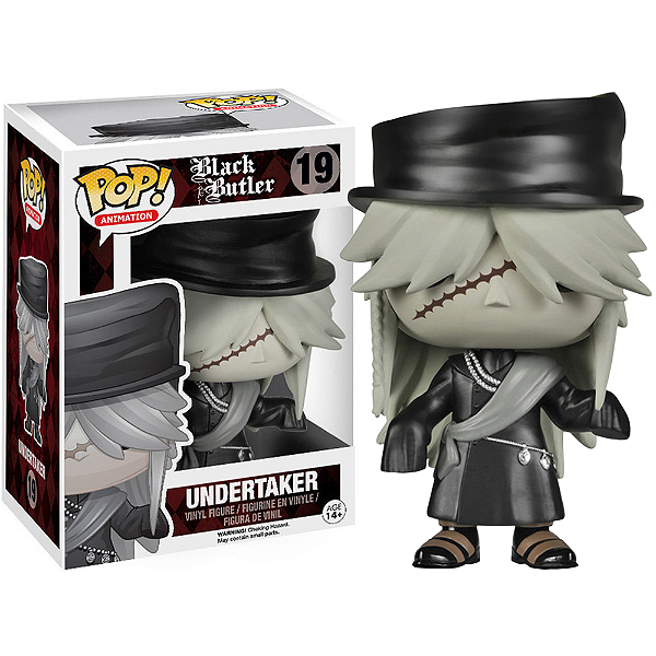 Funko Pop! Animation Black Butler Undertaker 19 (Vaulted, 2014)