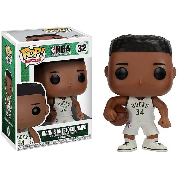Funko Pop! Sports Basketball Nba Giannis Antetokounmpo 32