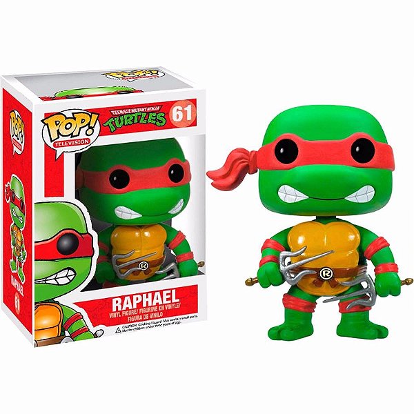 Funko Pop! Television As Tartarugas Ninja Raphael 61
