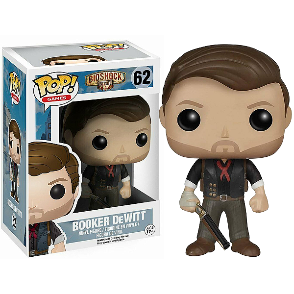 Funko Pop! Games Bioshock Booker Dewitt 62