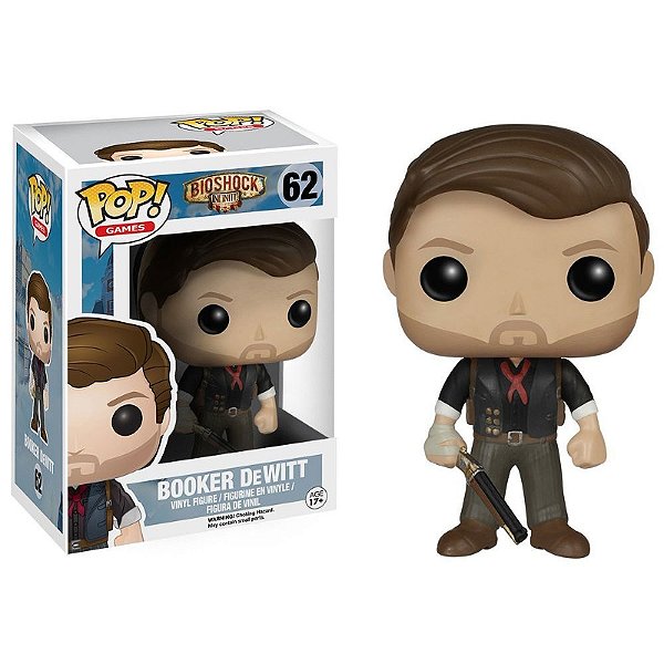 Funko Pop! Games Bioshock Booker Dewitt 62