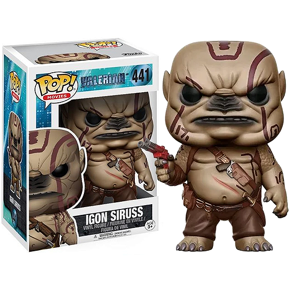 Funko Pop! Filme Valerian e a Cidade dos Mil Planetas Igon Sirus 441