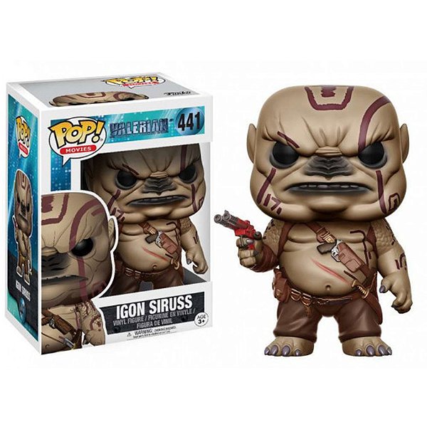 Funko Pop! Filme Valerian e a Cidade dos Mil Planetas Igon Sirus 441