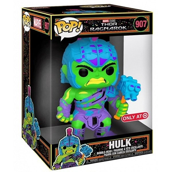 Funko Pop! Marvel Black Light Hulk 907 Exclusivo