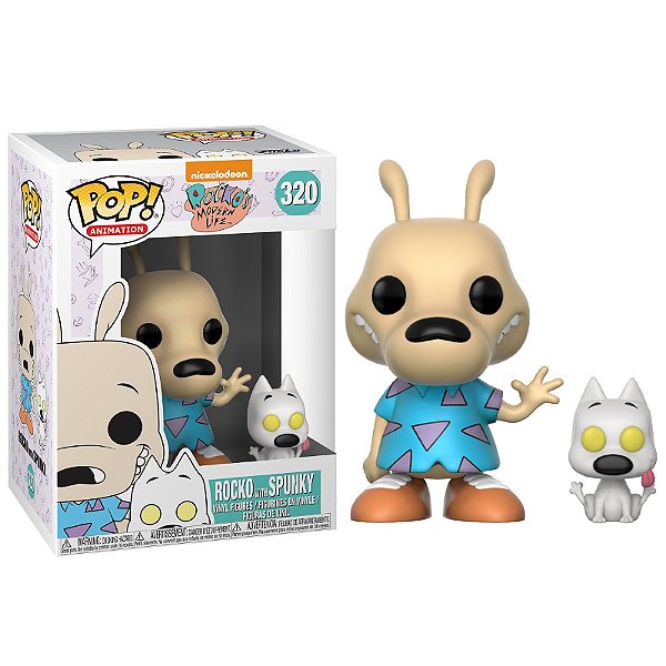 Funko Pop! Animation Rockos Modern Life Rocko with Spunky 320