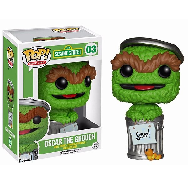Funko Pop! Sesame Street / Vila Sesamo Oscar The Grouch 03