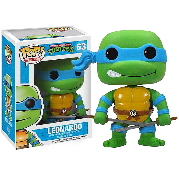 Funko Pop! Television As Tartarugas Ninjas Leonardo 63