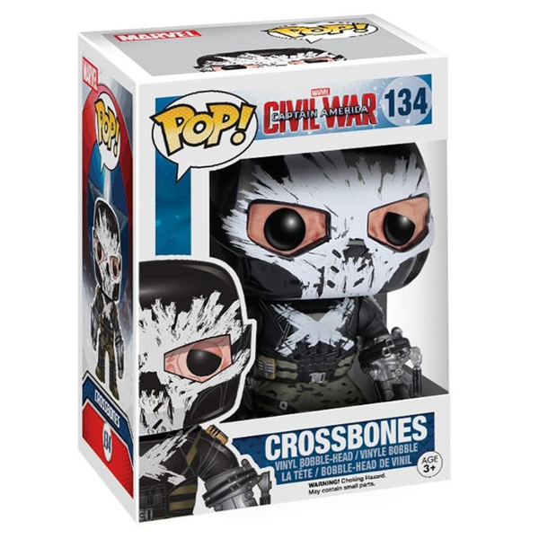 Funko Pop Marvel Captain America Civil War Crossbones 134 Original