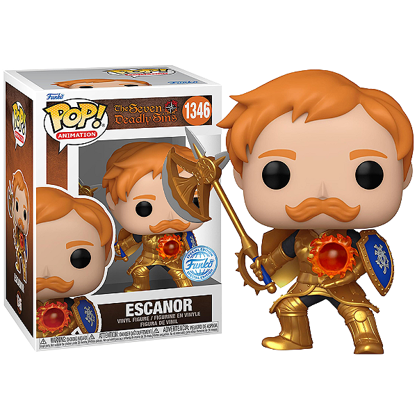 Funko Pop! Animation The Seven Deadly Sins Escanor 1346 Exclusivo