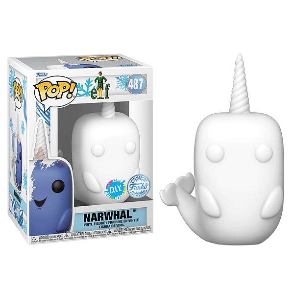 Funko Pop! Elf Narwhal 487 Exclusivo DIY