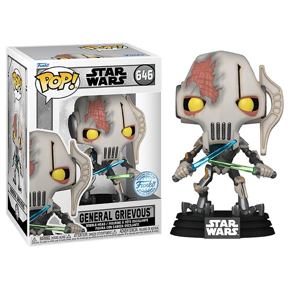 Funko Pop! Television Star Wars General Grievous 646 Exclusivo