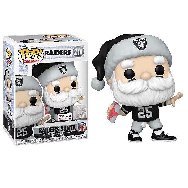Funko POP! NFL Football - Limited Las Vegas Raiders Santa Claus Figure #210