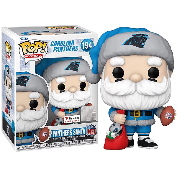 Funko Pop! Football NFL Panthers Santa 194 Exclusivo