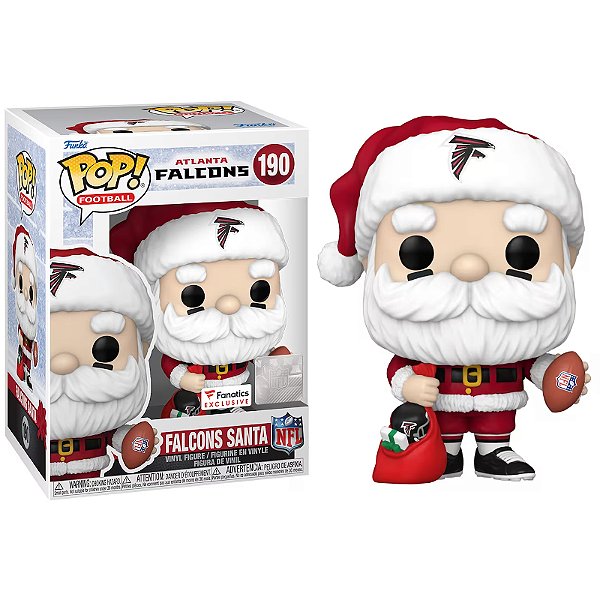 Funko Pop! Football NFL Falcons Santa 190 Exclusivo