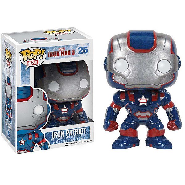 Funko Pop! Marvel Iron Man 3 Iron Patriot 25