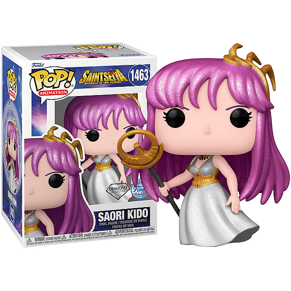 Funko Pop! Animation Cavaleiros do Zodiaco Saint Seiya Saori Kido 1463 Exclusivo Diamond