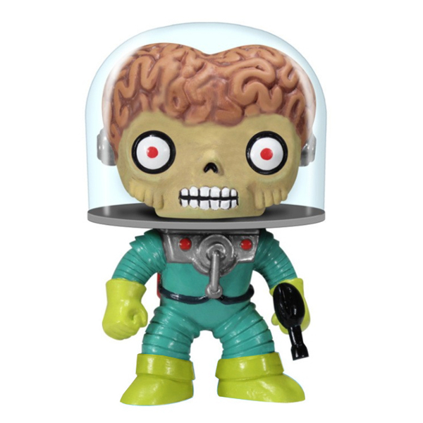 FUNKO POP! SCI-FI MOVIES MARS ATTACKS: METALLIC MARTIAN #01 (LE 480) (2012 SDCC