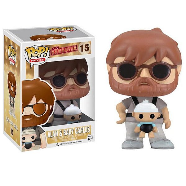 Funko Pop! Filme Se Beber Não Case / Hangover Alan & Baby Carlos 15