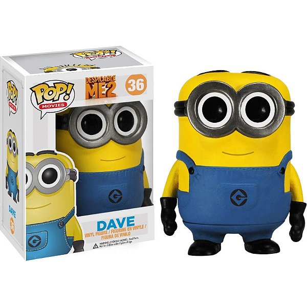 Funko Pop! Filmes Despicable Me 2 Dave 36