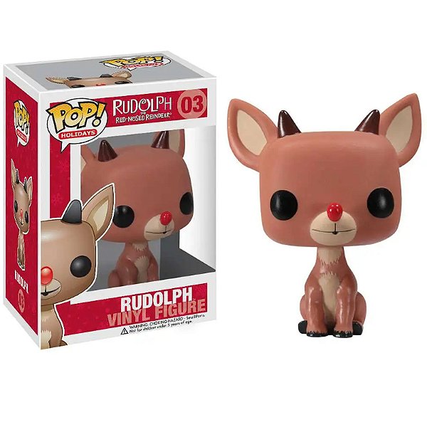 Funko Pop! Filme Rudolph A Rena do Nariz Vermelho Rudolph 03
