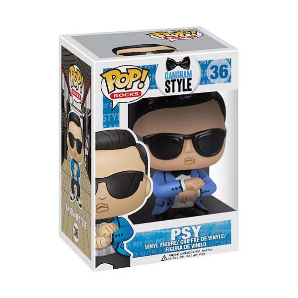 Pop 36 Funko Pop! Rocks Gangnam Style Psy 36 Original - Moça do Pop - Funko ...