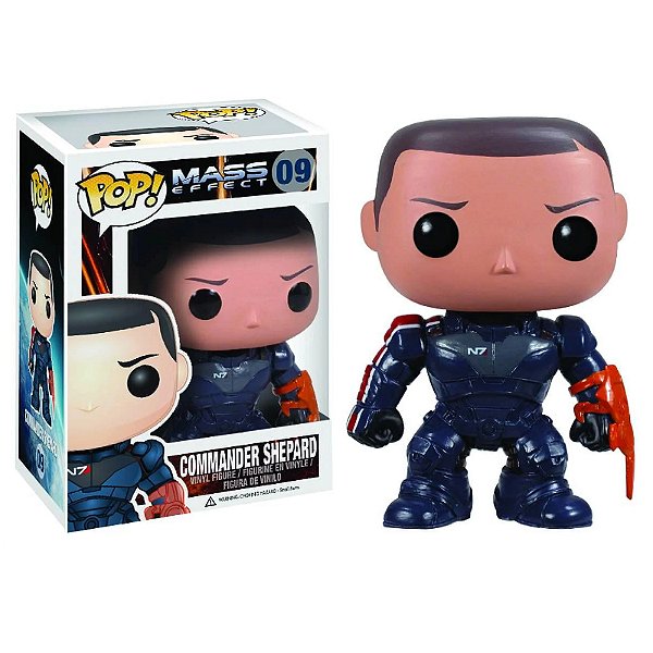 Funko Pop! Mass Effect Commander Shepard 09