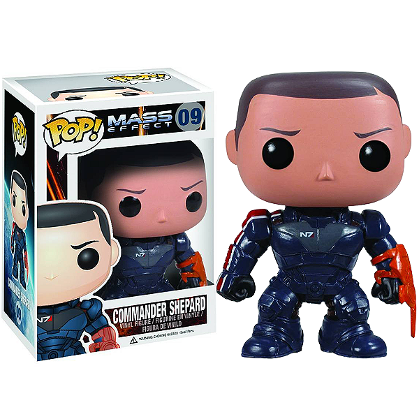 Funko Pop! Games Mass Effect Commander Shepard 09