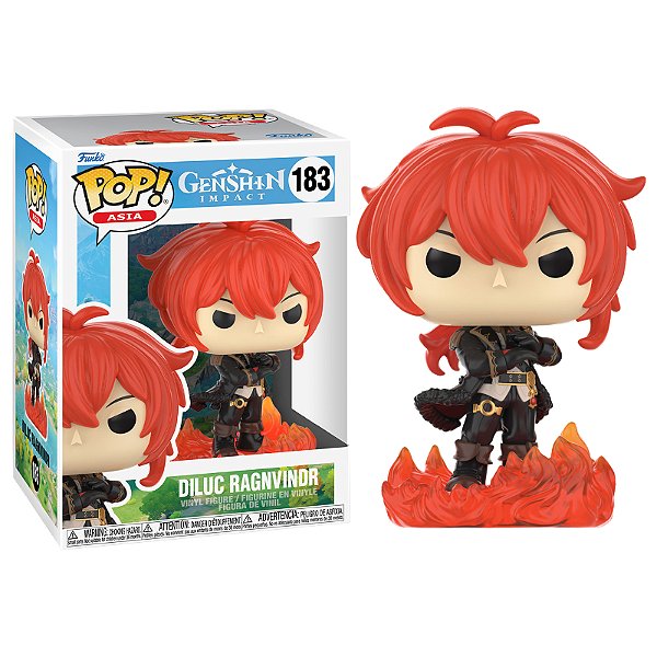 Funko Pop! Asia Games Genshin Impact Diluc Ragnvindr 183