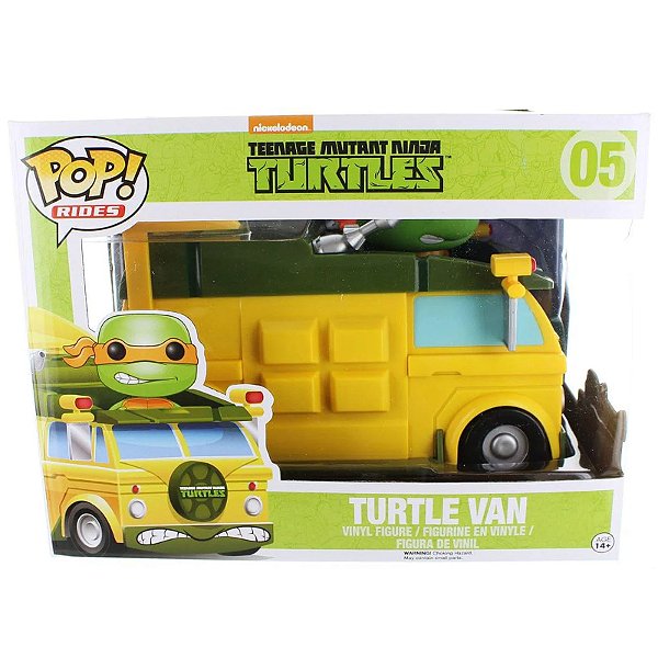 Funko Pop! Rides As Tartarugas Ninja Turtle Van 05