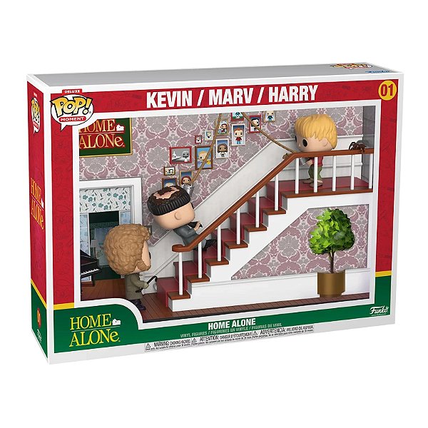 Funko Pop! Filme Esqueceram de Mim Home Alone Kevin Marv Harry 01