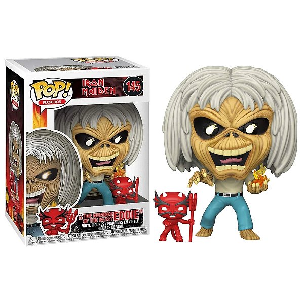 Funko Pop! Rocks Iron Maiden The Number Of The Beast Eddie 145