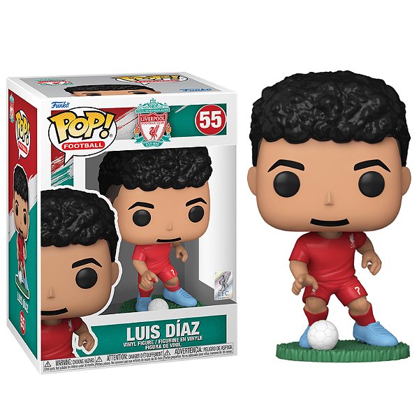 Funko Pop! Football Futebol Liverpool Club Luis Díaz 55