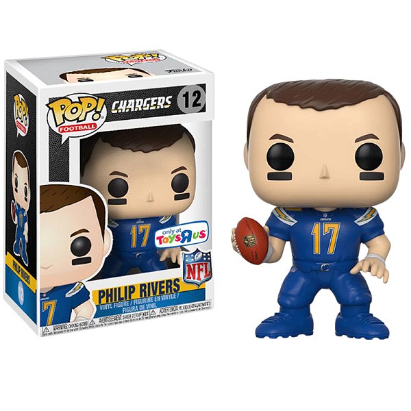 Funko Pop! Football NFL Chargers Philip Rivers 12 Exclusivo