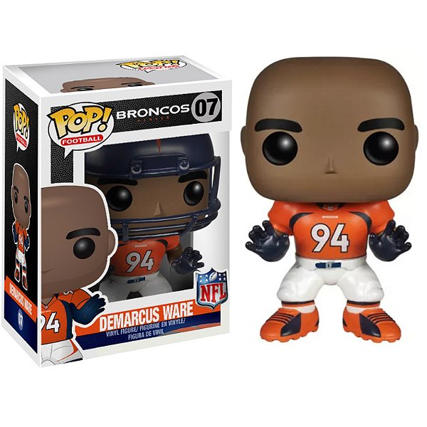 Funko Pop! Football Broncos Demarcus Ware 07 Original - Moça do Pop - Funko  Pop é aqui!