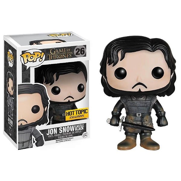 Funko Pop! Television Game Of Thrones Jon Snow Castle Black 26 Exclusivo