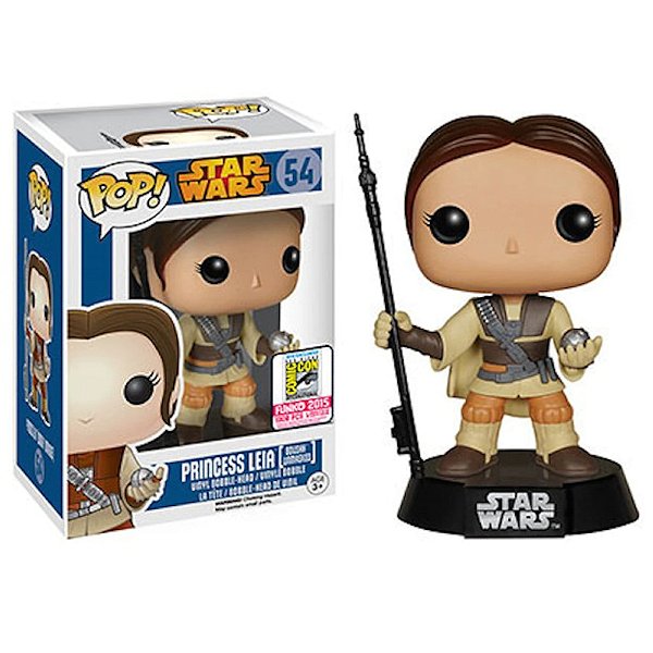 Funko Pop! Television Star Wars Princess Leia 54 Exclusivo 1008 Pcs