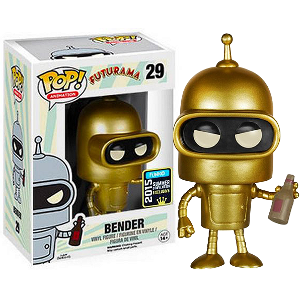 Funko Pop! Animation Futurama Bender 29 Exclusivo 2015