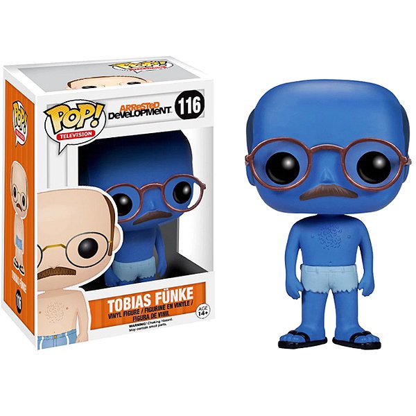 Funko Pop! Television Arrested Development / Caindo na Real Tobias Funke 116 Exclusivo Chase